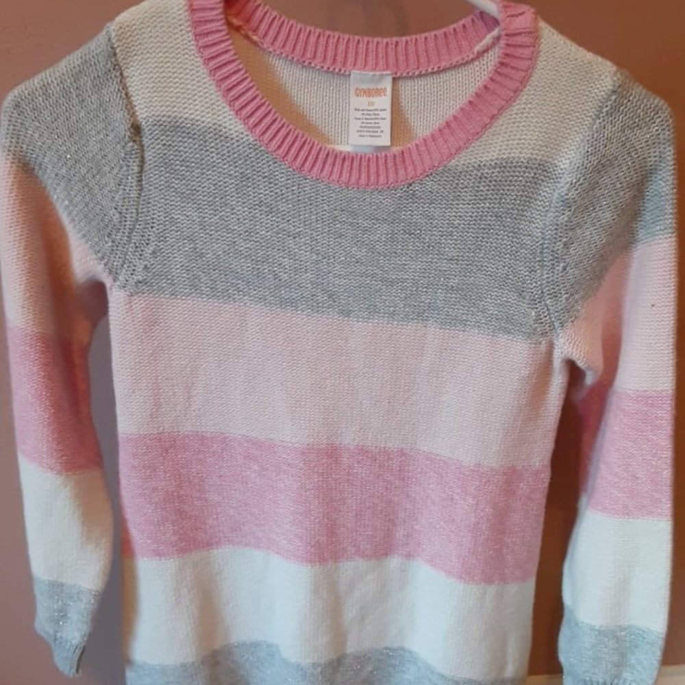 Girls size 10 Gymboree Knitted Sweater Pullover